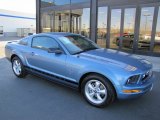2008 Windveil Blue Metallic Ford Mustang V6 Deluxe Coupe #59117393