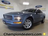 2008 Windveil Blue Metallic Ford Mustang V6 Deluxe Coupe #59168552