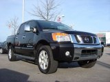 2009 Galaxy Black Nissan Titan LE Crew Cab 4x4 #59168915