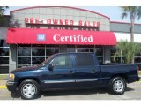 2006 Deep Blue Metallic GMC Sierra 1500 SLE Crew Cab #5884316