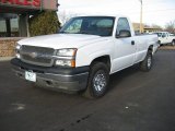 2005 Summit White Chevrolet Silverado 1500 Regular Cab 4x4 #59169251