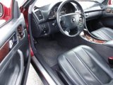 1999 Mercedes-Benz CLK 320 Convertible Charcoal Interior