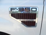 2010 Ford F350 Super Duty Lariat Crew Cab 4x4 Dually Marks and Logos