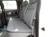 2012 Ford F150 Platinum SuperCrew 4x4 Platinum Steel Gray/Black Leather Interior