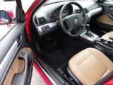 2005 BMW 3 Series 325xi Wagon Natural Brown Interior