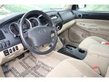 2009 Toyota Tacoma V6 Double Cab 4x4 Sand Beige Interior