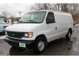 2003 Oxford White Ford E Series Van E150 Commercial #59169135