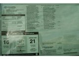 2012 Toyota Tacoma TX Pro Double Cab 4x4 Window Sticker