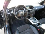 2010 Audi A5 2.0T quattro Cabriolet Black Interior