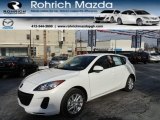 2012 Crystal White Pearl Mica Mazda MAZDA3 i Touring 5 Door #59168678