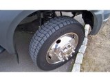 2005 Ford F550 Super Duty XL Regular Cab 4x4 Chassis Dump Truck Wheel