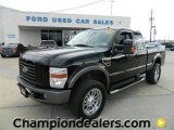 2008 Black Ford F250 Super Duty Lariat SuperCab 4x4 #59168273