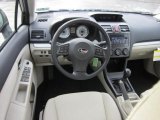 2012 Subaru Impreza 2.0i Premium 4 Door Dashboard