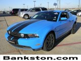 2010 Grabber Blue Ford Mustang GT Premium Coupe #59168248