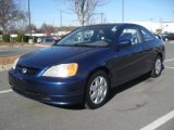 2002 Eternal Blue Pearl Honda Civic EX Coupe #59169029