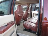 2008 Ford F350 Super Duty King Ranch Crew Cab 4x4 Dually Chaparral Brown Interior