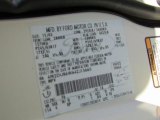 2004 Mountaineer Color Code for Ceramic White Pearl - Color Code: F6