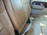 2006 Ford F350 Super Duty King Ranch Crew Cab 4x4 Castano Brown Leather Interior