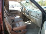 2006 Ford F350 Super Duty King Ranch Crew Cab 4x4 Castano Brown Leather Interior