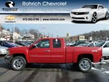 2012 Victory Red Chevrolet Silverado 1500 LT Extended Cab 4x4 #59243441