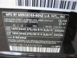 2010 GL Color Code for Obsidian Black Metallic - Color Code: 197