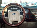 2008 Ford F250 Super Duty King Ranch Crew Cab 4x4 Steering Wheel