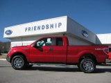 2012 Red Candy Metallic Ford F150 XLT SuperCab 4x4 #59242549