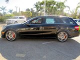 Black Mercedes-Benz E in 2012