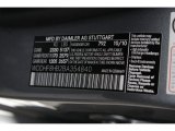 2011 E Color Code for Palladium Silver Metallic - Color Code: 792