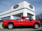 2012 Vermillion Red Ford F350 Super Duty XLT SuperCab 4x4 #59242464