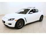 Whitewater Pearl Mazda RX-8 in 2005