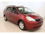 2005 Salsa Red Pearl Toyota Sienna LE #59243275