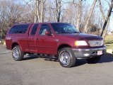 1999 Toreador Red Metallic Ford F150 XLT Extended Cab 4x4 #59242847