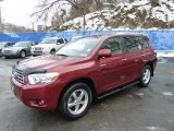 2008 Salsa Red Pearl Toyota Highlander Limited 4WD #59243215