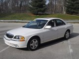 White Pearlescent Tricoat Lincoln LS in 2001