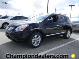 2012 Super Black Nissan Rogue SV #59242356