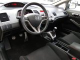 2010 Honda Civic Si Sedan Black Interior