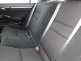 2010 Honda Civic Si Sedan Black Interior