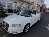 2007 Ibis White Audi A4 2.0T quattro Cabriolet #59243152