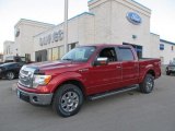 2010 Red Candy Metallic Ford F150 Lariat SuperCrew 4x4 #59242725