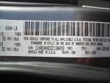 2012 Durango Color Code for Mineral Gray Metallic - Color Code: PDM