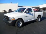 2012 Bright White Dodge Ram 1500 ST Regular Cab 4x4 #59243096