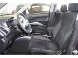 2007 Mitsubishi Outlander ES Black Interior