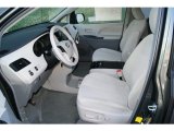 2012 Toyota Sienna LE AWD Light Gray Interior