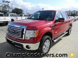 2012 Red Candy Metallic Ford F150 XLT SuperCrew 4x4 #59319466