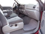 2002 Ford F350 Super Duty XLT SuperCab 4x4 Medium Flint Interior