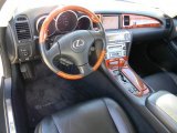 2002 Lexus SC 430 Black Interior