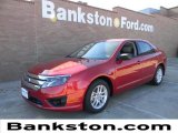 2012 Red Candy Metallic Ford Fusion S #59319446