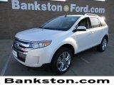 2012 White Platinum Metallic Tri-Coat Ford Edge Limited #59319418