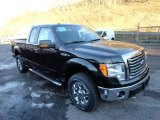 2012 Tuxedo Black Metallic Ford F150 XLT SuperCab 4x4 #59319688